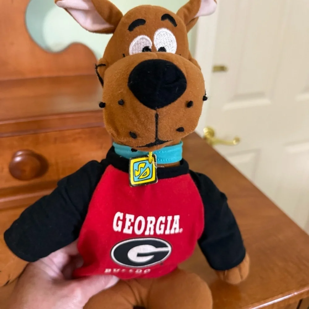 Scooby Doo Georgia Bulldogs Dog Plush‎ Toy - 17 inches